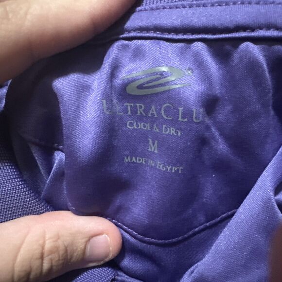 Ultra Club Penn State Polo Shirt Men’s Size Medium Light Purple Collared NWT - Picture 8 of 9